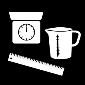 measuring and weighing